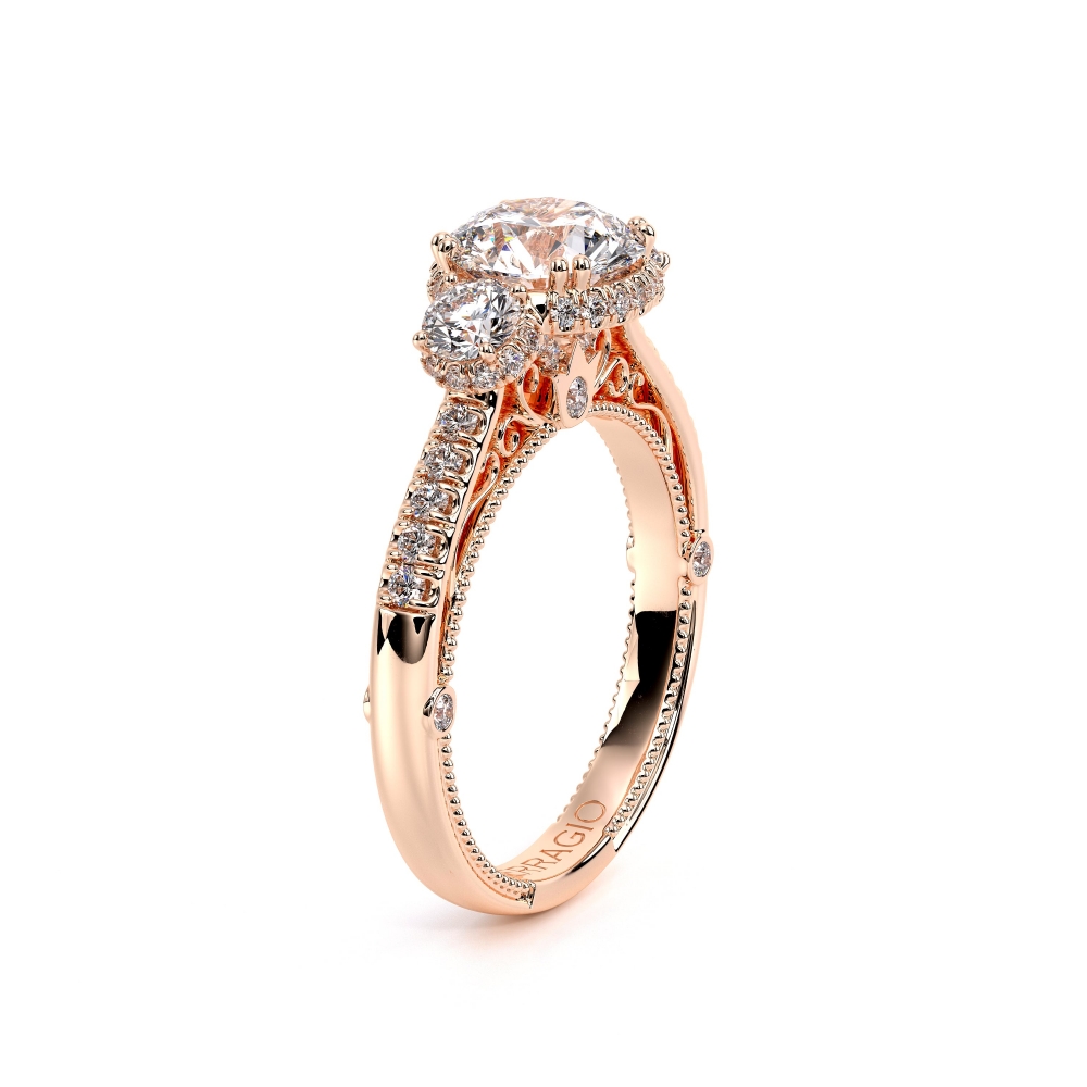 18K Rose Gold VENETIAN-5082R Ring