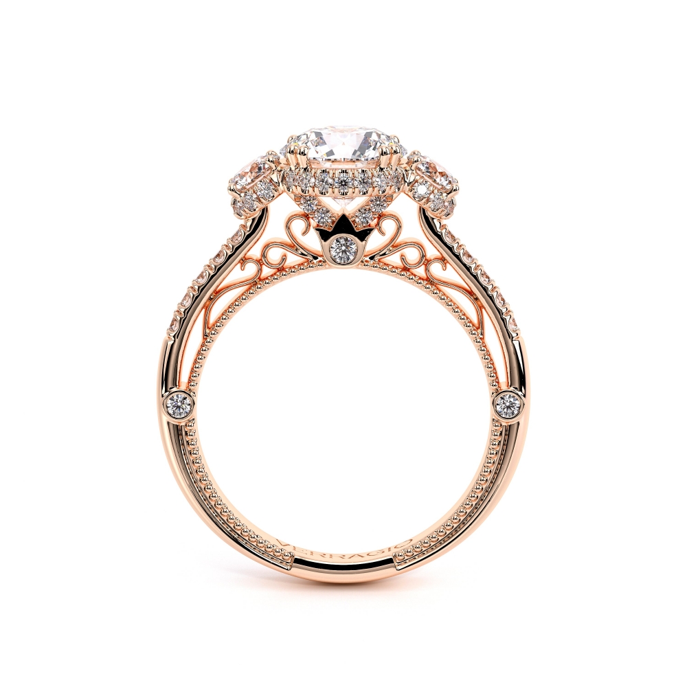 18K Rose Gold VENETIAN-5082R Ring