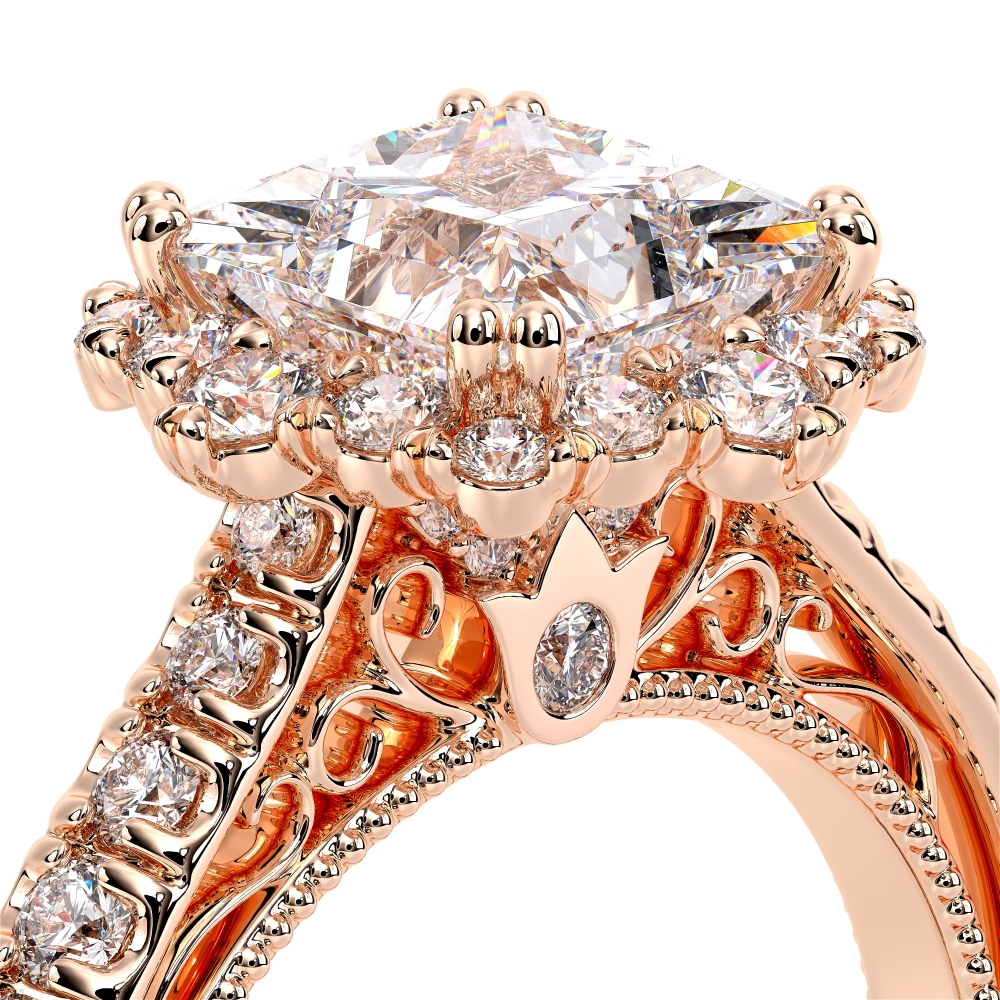 18K Rose Gold VENETIAN-5083P Ring