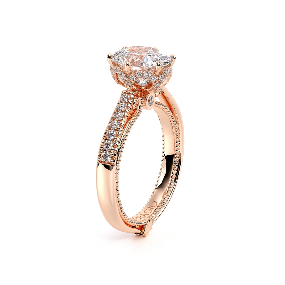 18K Rose Gold COUTURE-0429DOV Ring