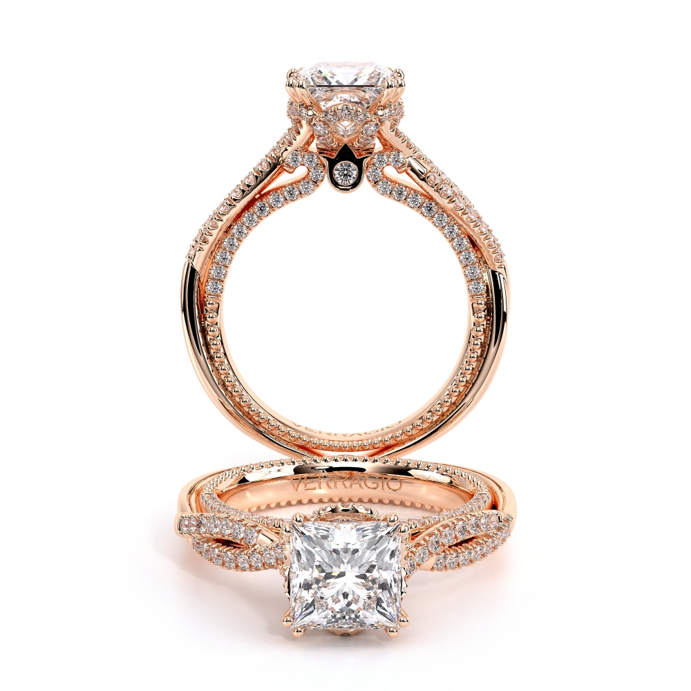 14K Rose Gold COUTURE-0451P Ring