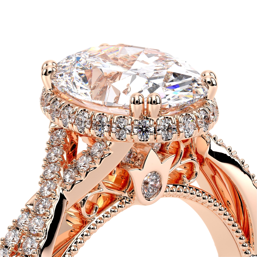 18K Rose Gold PARISIAN-105X-OV Ring