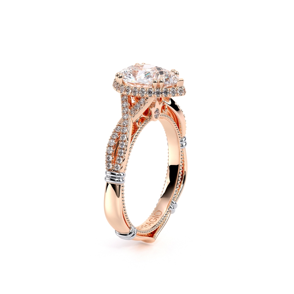 18K Rose Gold PARISIAN-105X-PEAR Ring