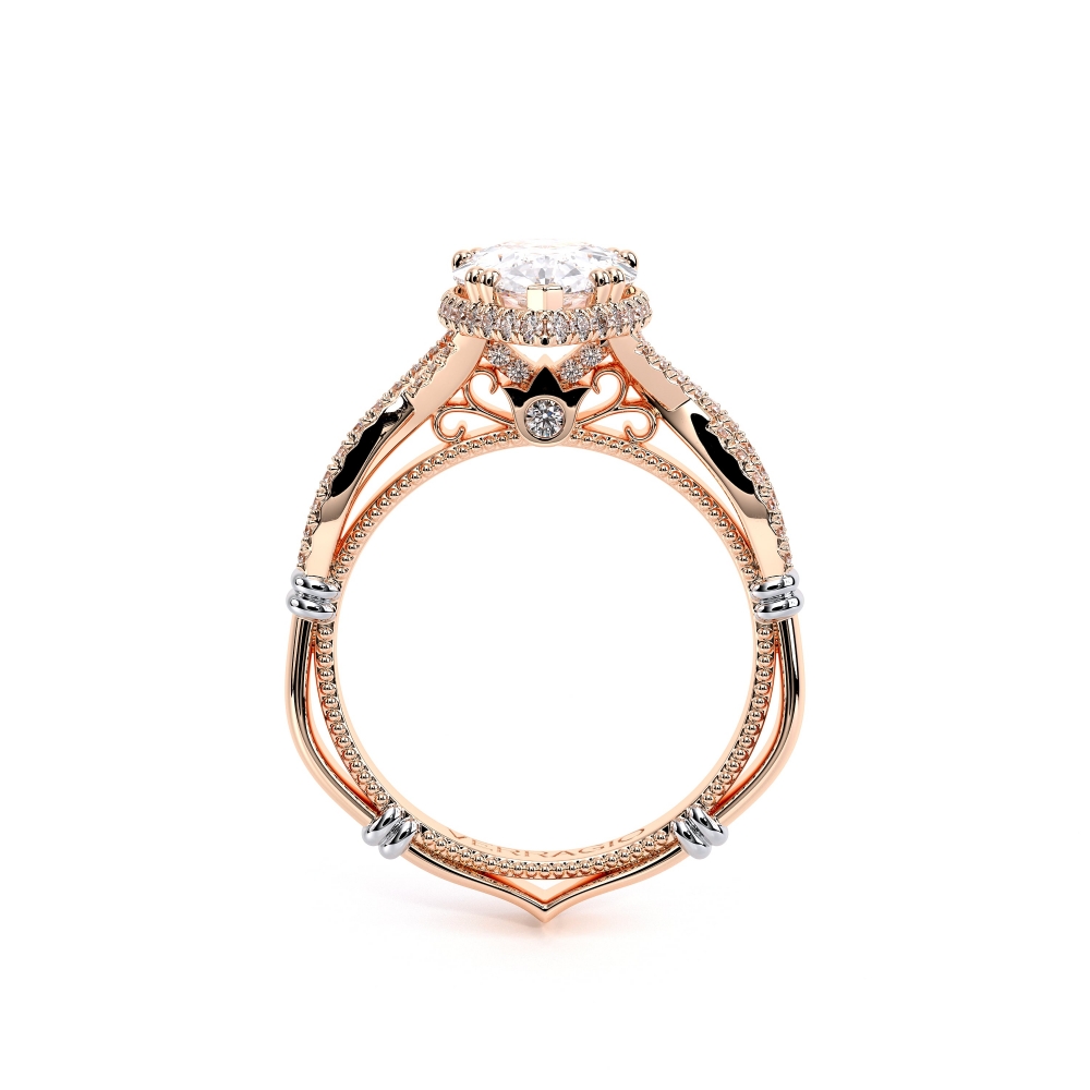 18K Rose Gold PARISIAN-105X-PEAR Ring
