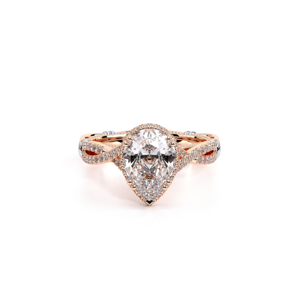 18K Rose Gold PARISIAN-105X-PEAR Ring