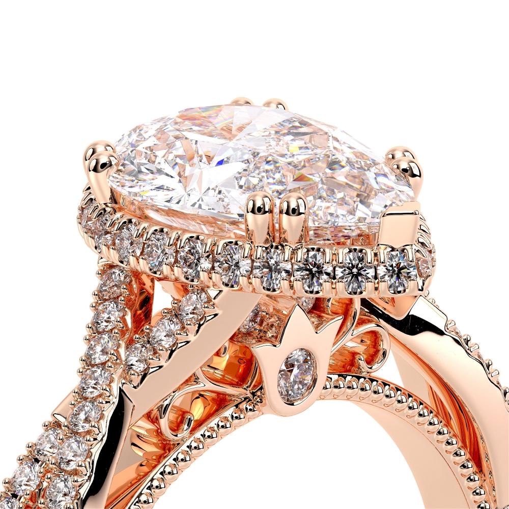 18K Rose Gold PARISIAN-105X-PEAR Ring