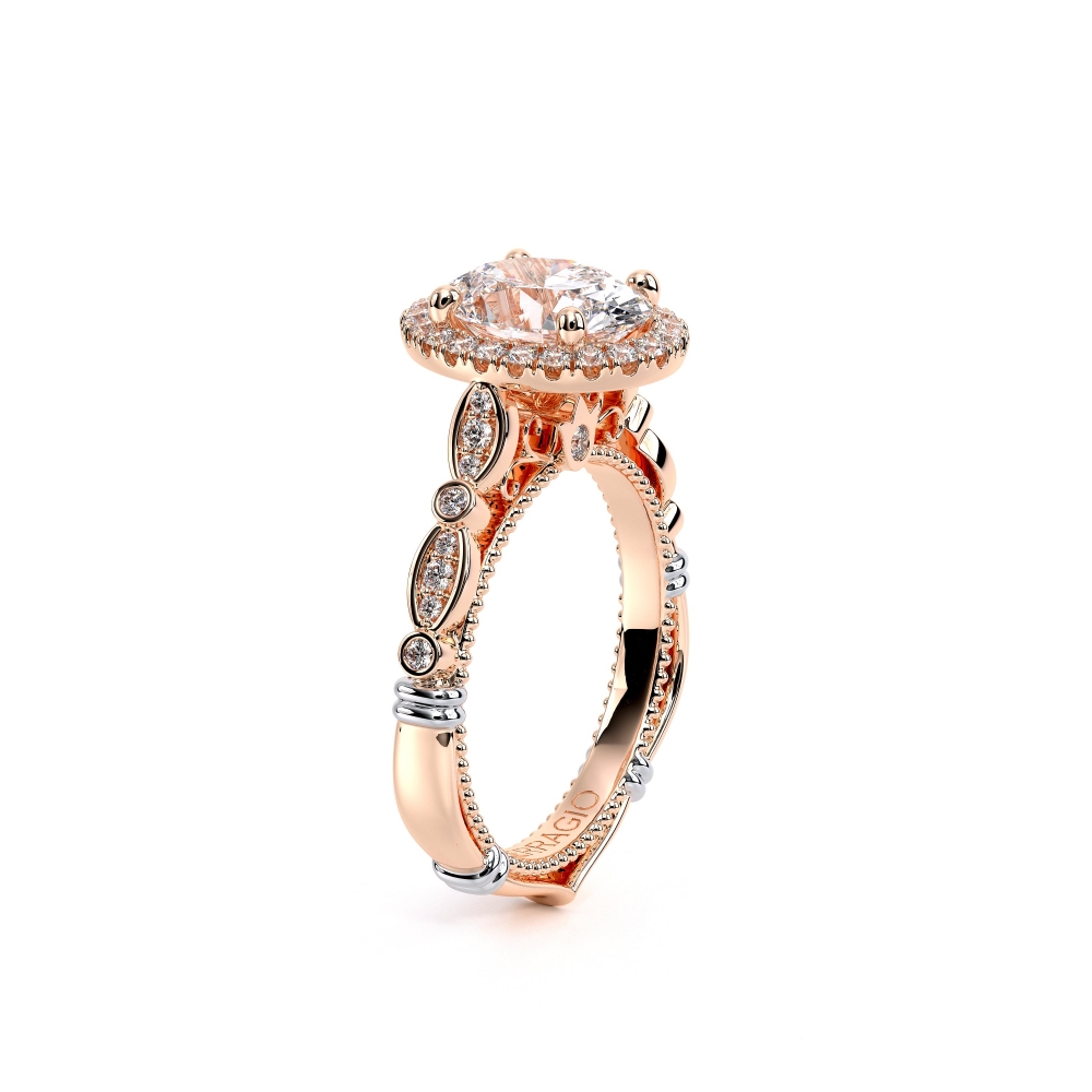 14K Rose Gold PARISIAN-136OV Ring