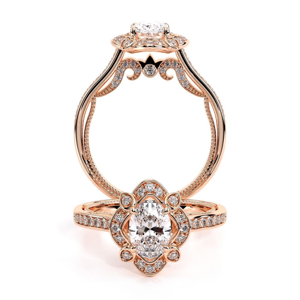 18K Rose Gold INSIGNIA-7094OV Ring