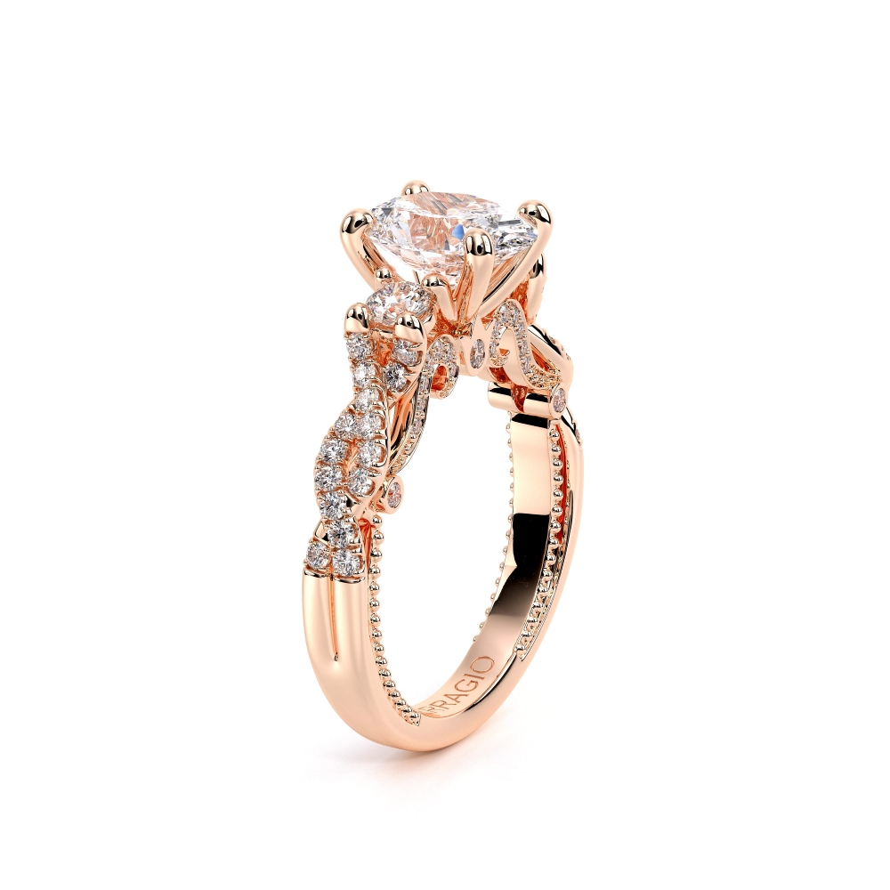 14K Rose Gold INSIGNIA-7074OV Ring