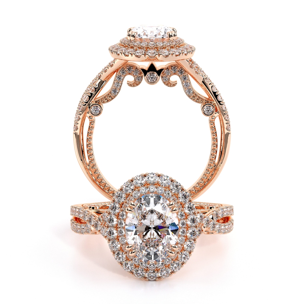 18K Rose Gold INSIGNIA-7084OV-TT Ring