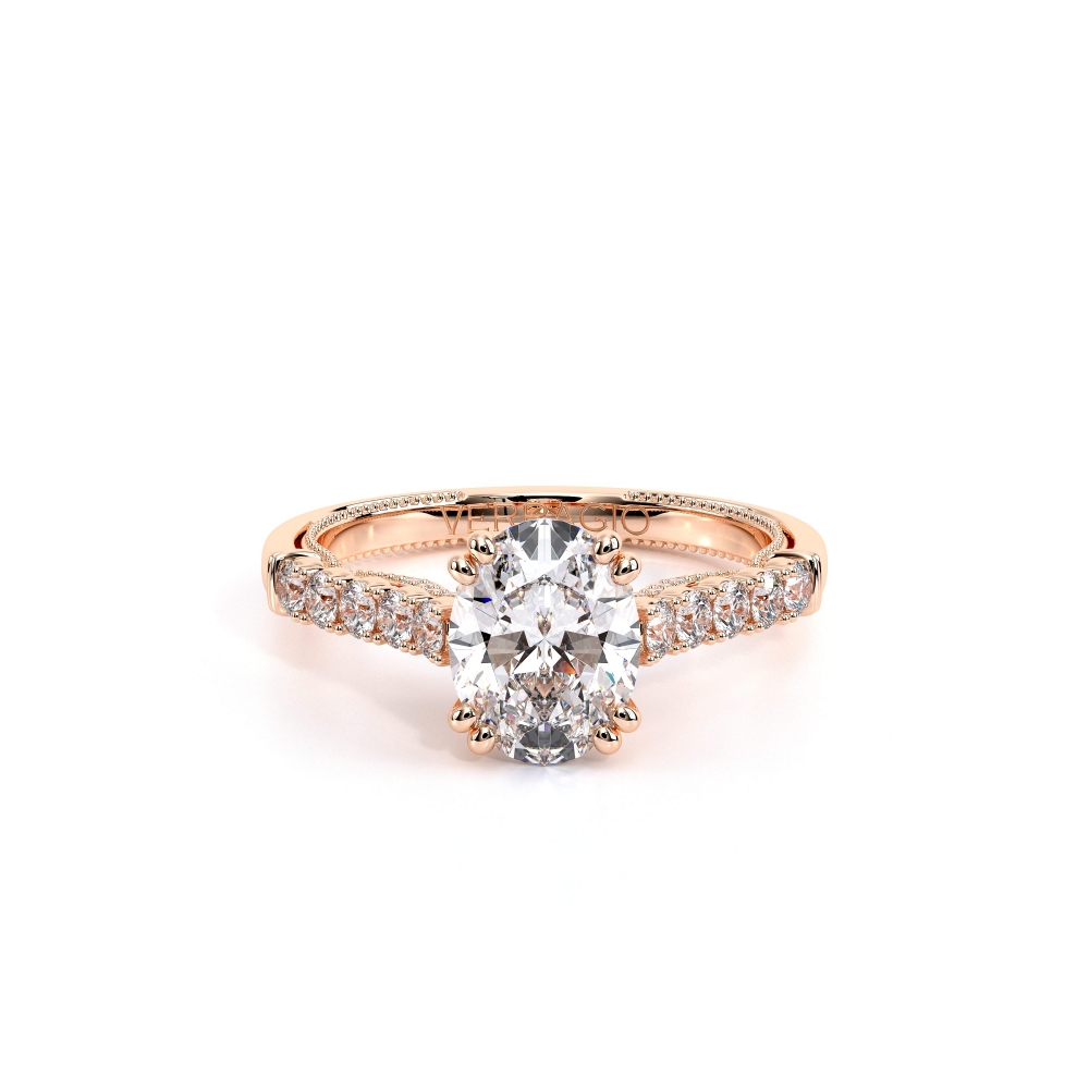 18K Rose Gold INSIGNIA-7097OV Ring