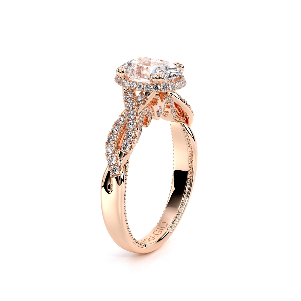 18K Rose Gold INSIGNIA-7099OV Ring