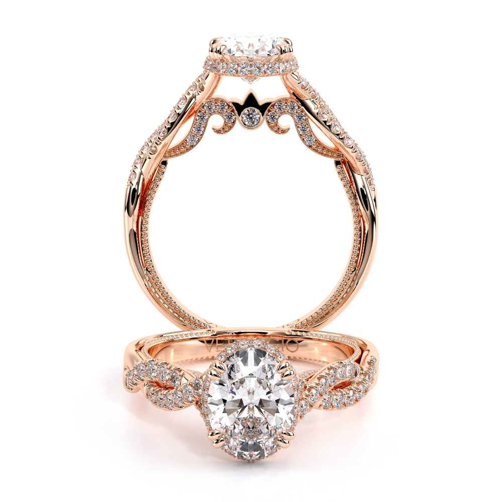 18K Rose Gold INSIGNIA-7099OV Ring