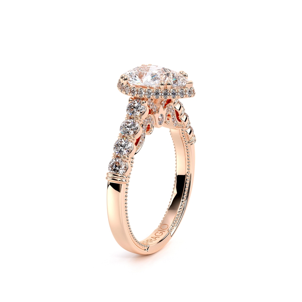 14K Rose Gold INSIGNIA-7100PEAR Ring