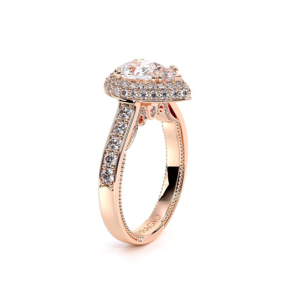 18K Rose Gold INSIGNIA-7101PEAR Ring