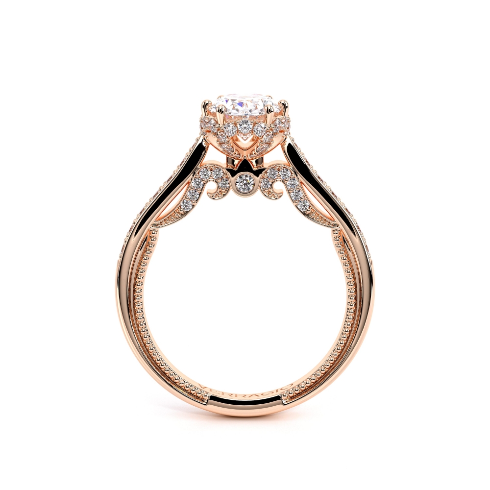18K Rose Gold INSIGNIA-7107OV Ring