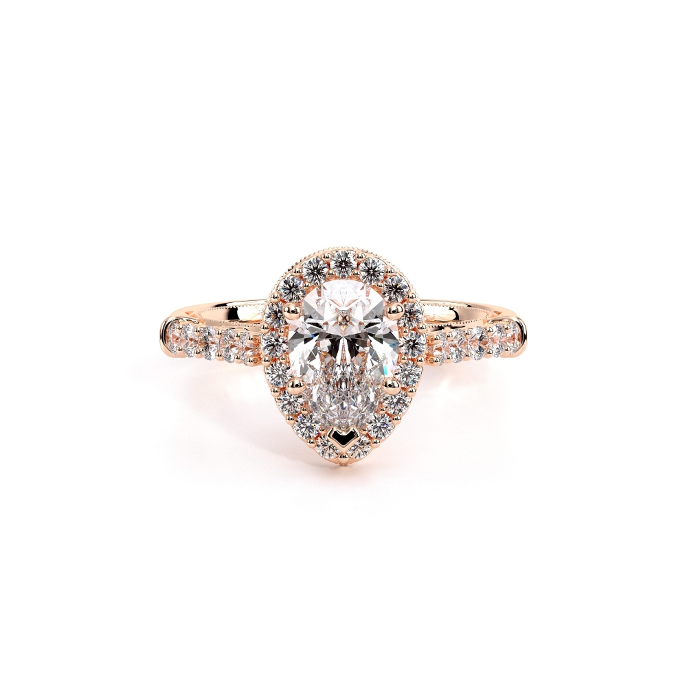 14K Rose Gold Renaissance-903-PEAR Ring