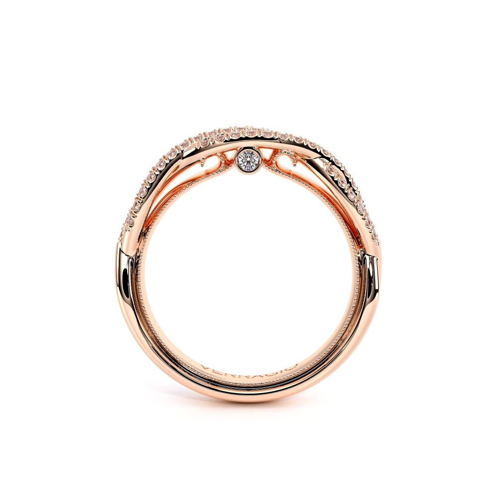 18K Rose Gold Renaissance-918W Band