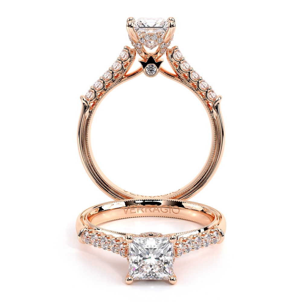 18K Rose Gold Renaissance-938P5.5 Ring