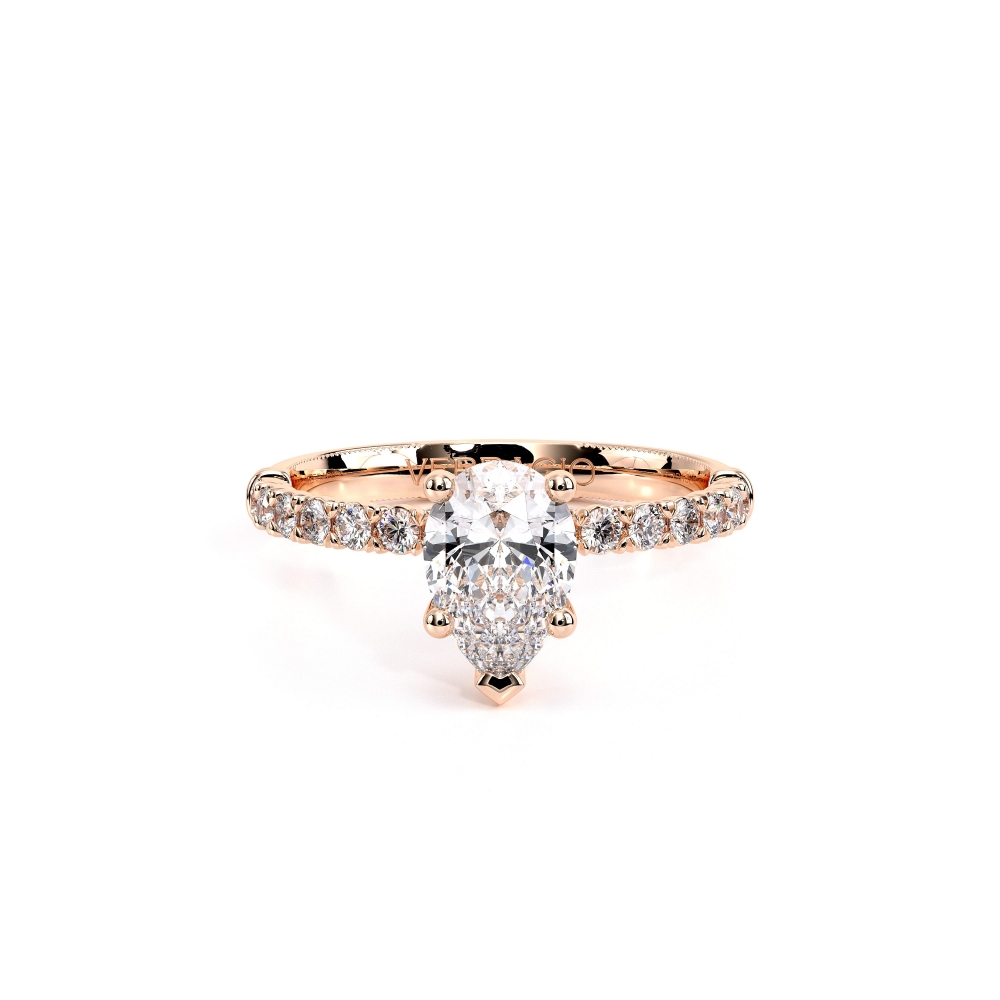 14K Rose Gold Renaissance-950PEAR Ring