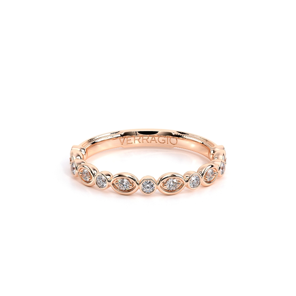 14K Rose Gold Renaissance-977W Band
