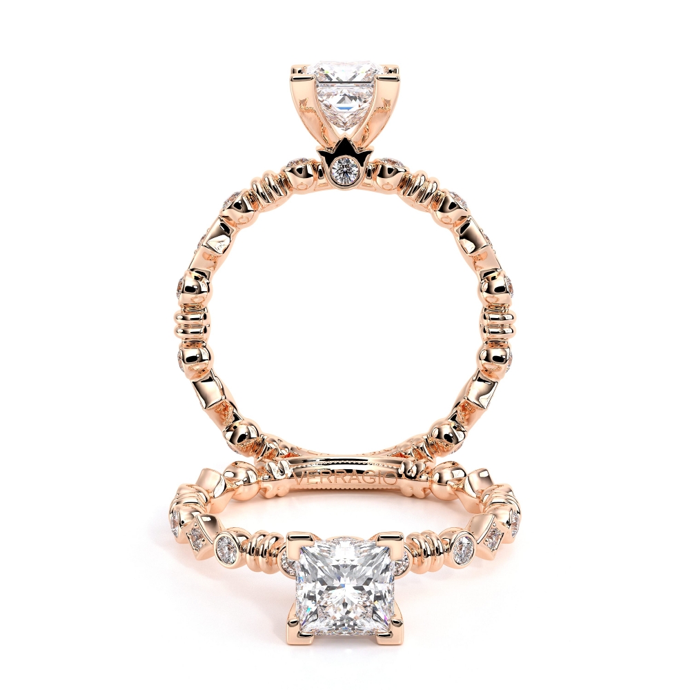 14K Rose Gold Renaissance-973-P Ring
