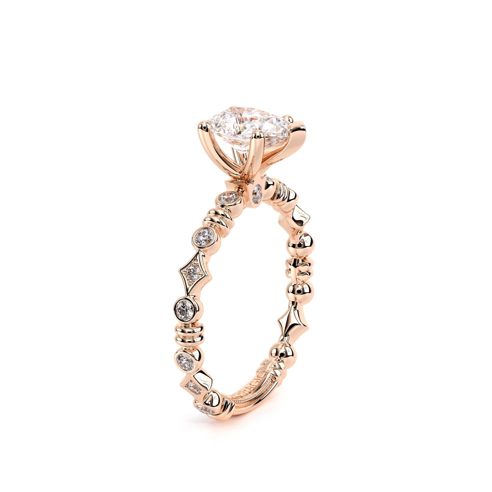 14K Rose Gold Renaissance-973-PEAR Ring