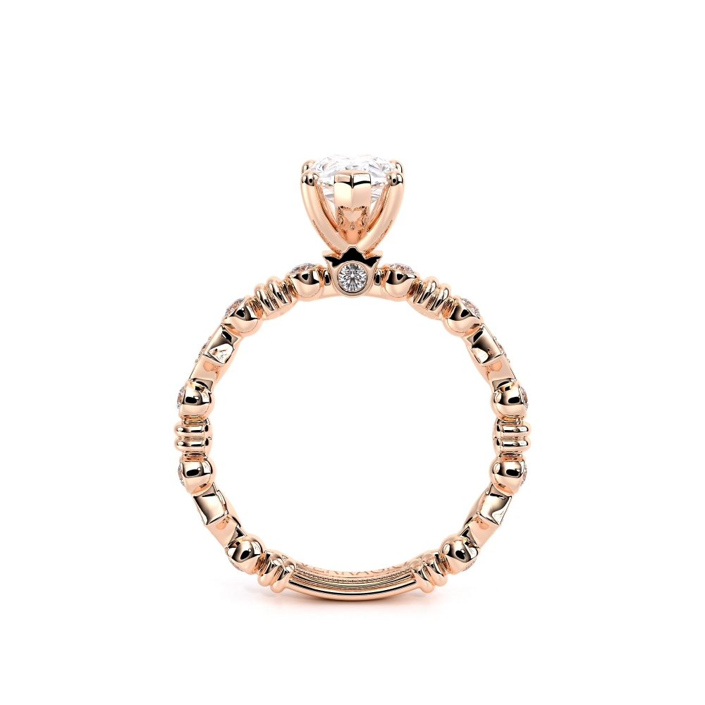14K Rose Gold Renaissance-973-PEAR Ring