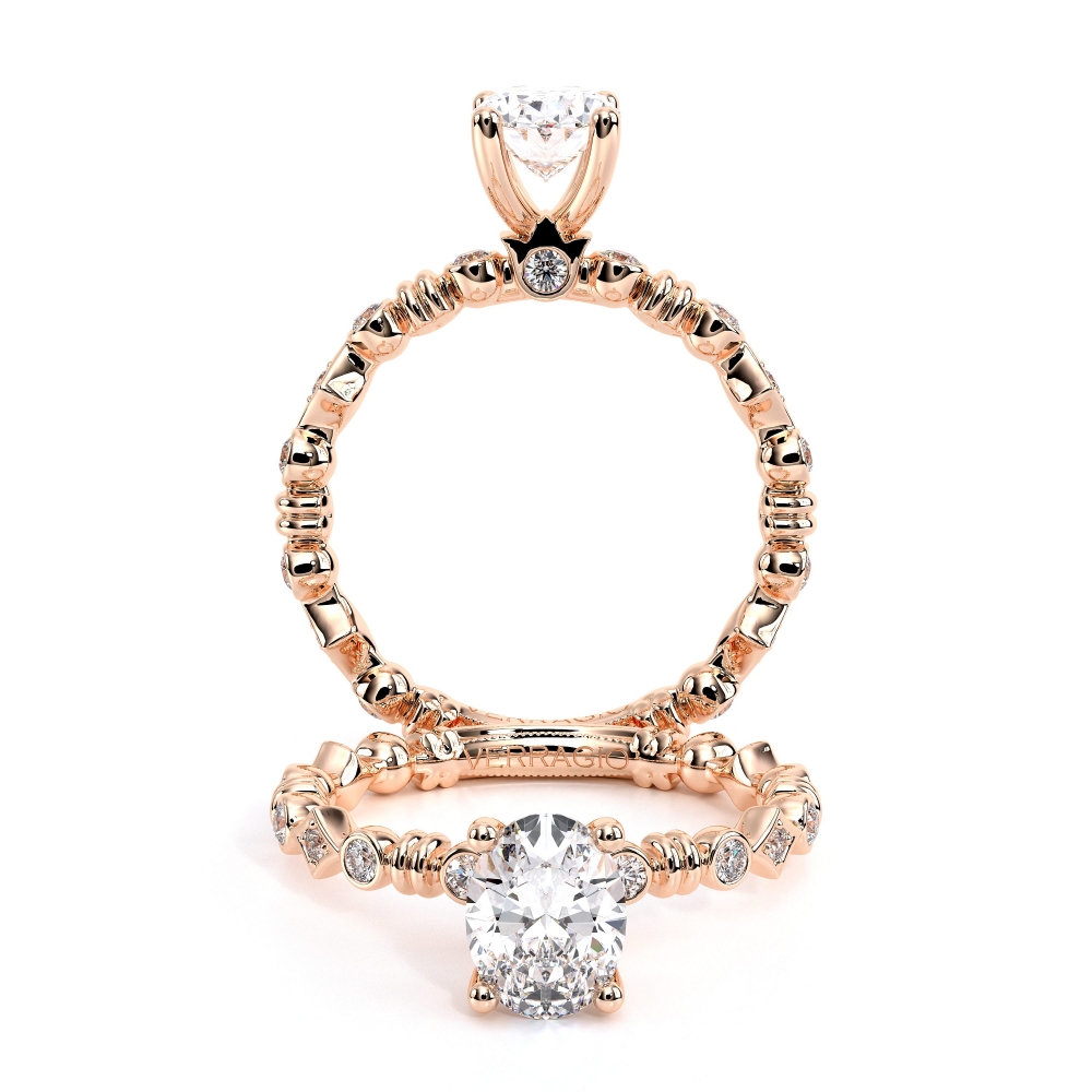 18K Rose Gold Renaissance-973-OV Ring