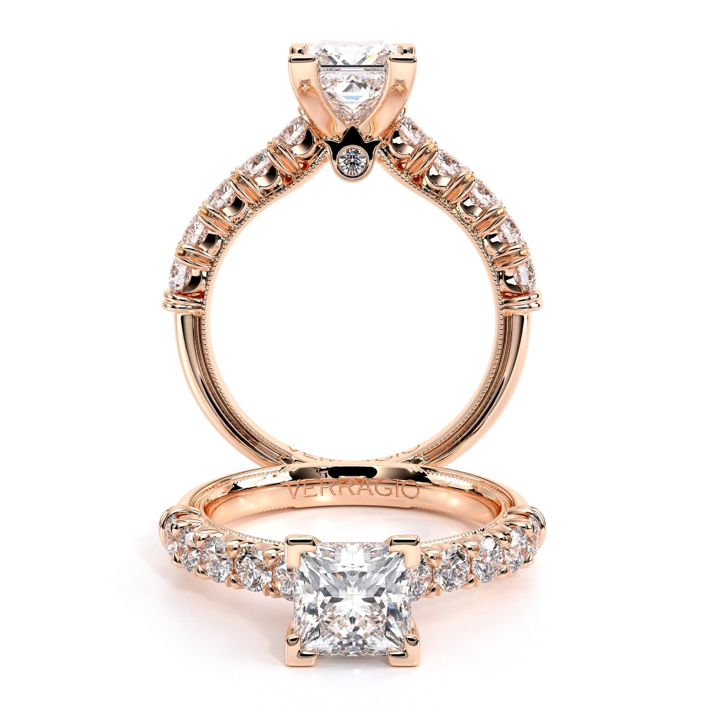 14K Rose Gold Renaissance-955P27 Ring