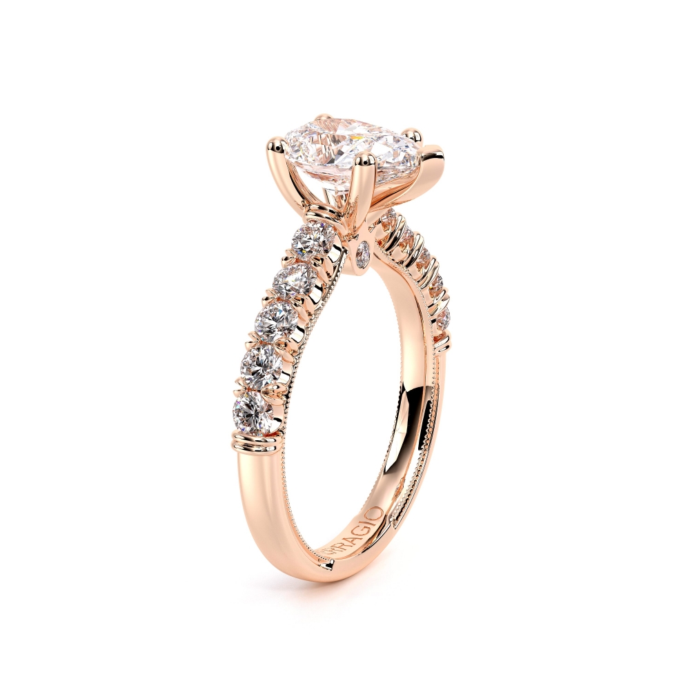 14K Rose Gold Renaissance-955PEAR27 Ring