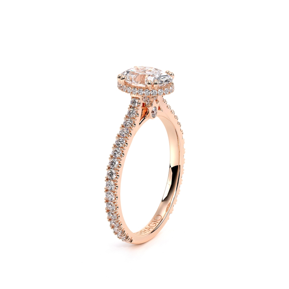 18K Rose Gold Renaissance-985HOV-1.5 Ring