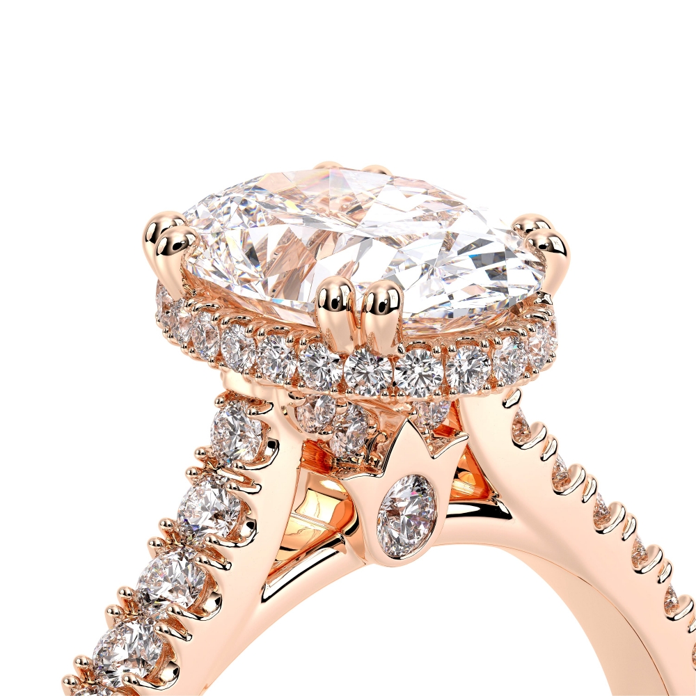 18K Rose Gold Renaissance-985HOV-1.5 Ring