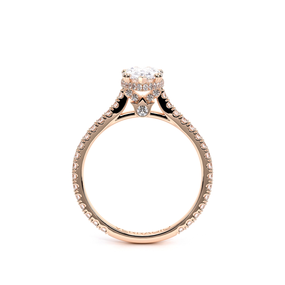 18K Rose Gold Renaissance-985PEAR-1.5 Ring