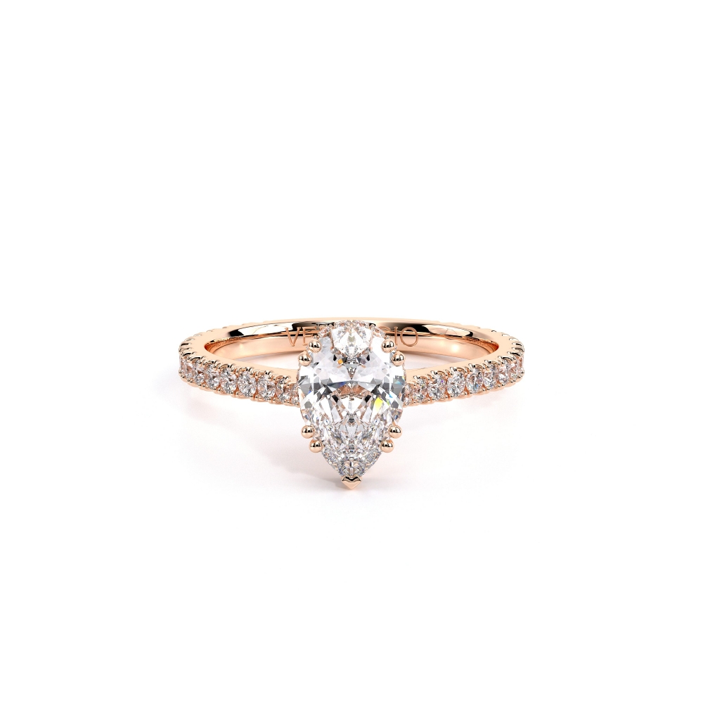 18K Rose Gold Renaissance-985PEAR-1.5 Ring