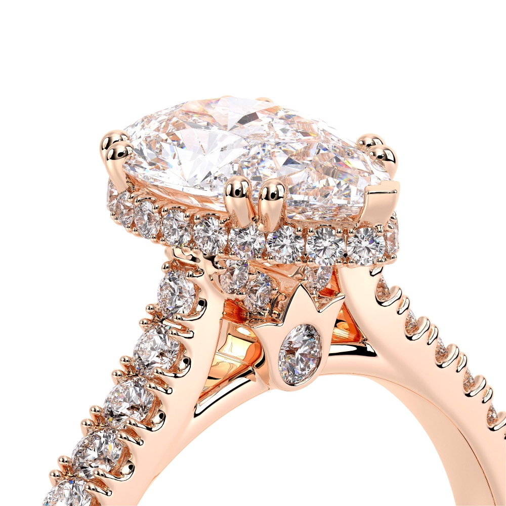18K Rose Gold Renaissance-985PEAR-1.5 Ring