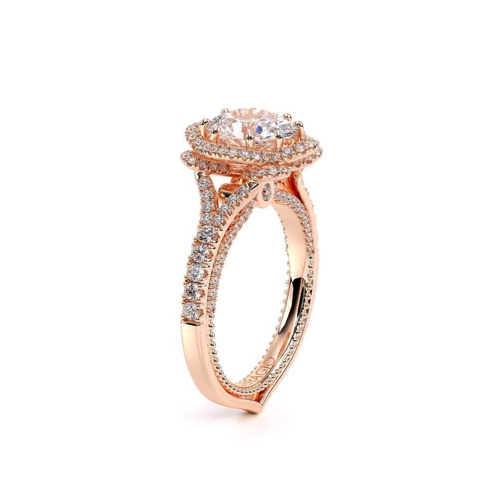 14K Rose Gold COUTURE-0444-OV Ring