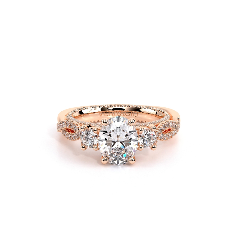 18K Rose Gold COUTURE-0450OV Ring