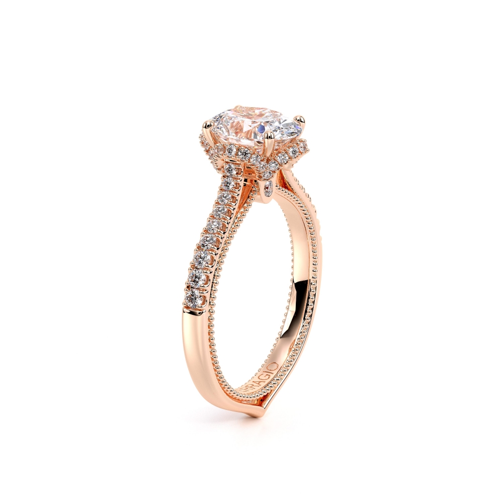 18K Rose Gold COUTURE-0457OV Ring