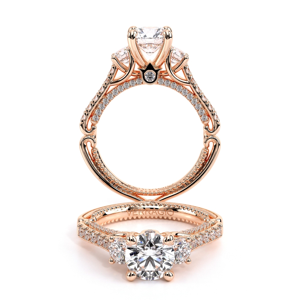 18K Rose Gold COUTURE-0470R Ring