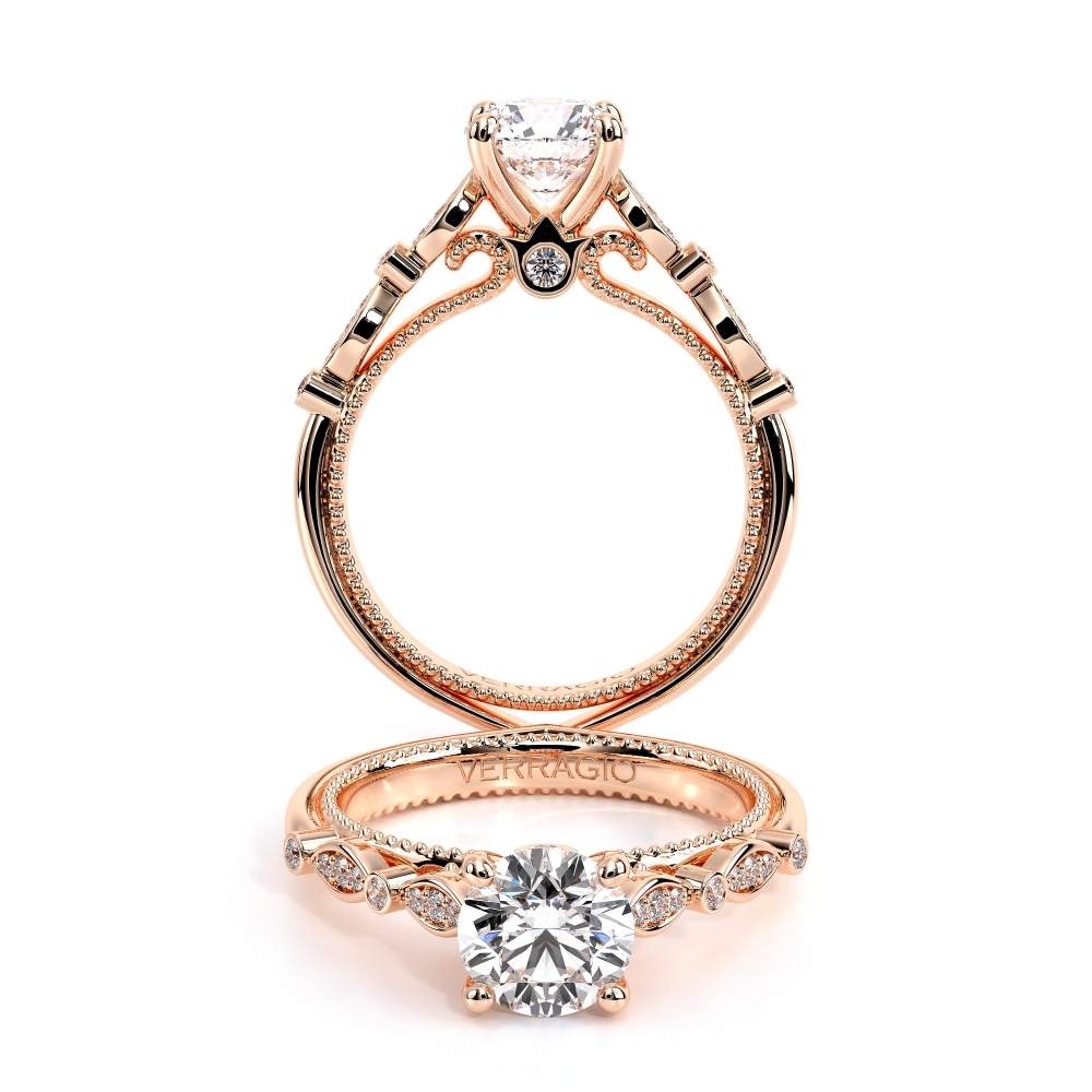 18K Rose Gold COUTURE-0476R Ring