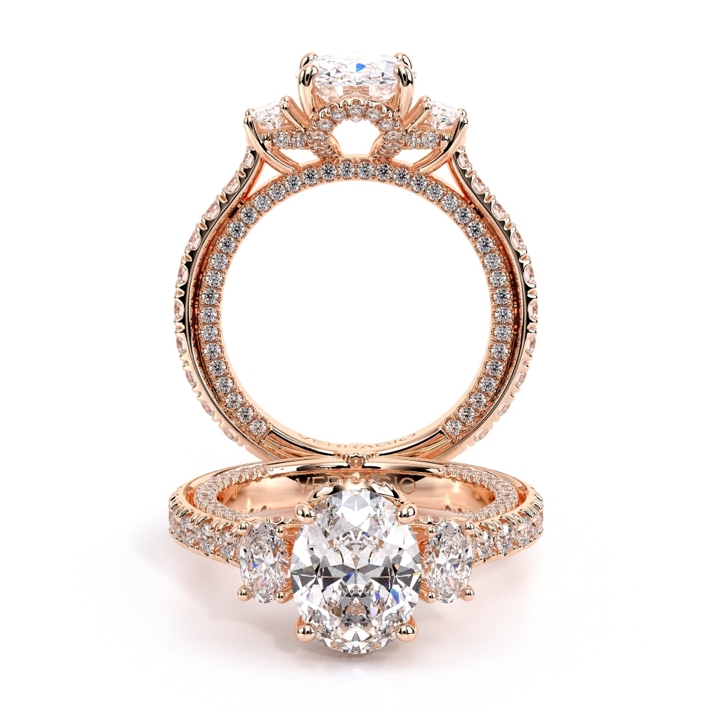 18K Rose Gold COUTURE-0479OV Ring