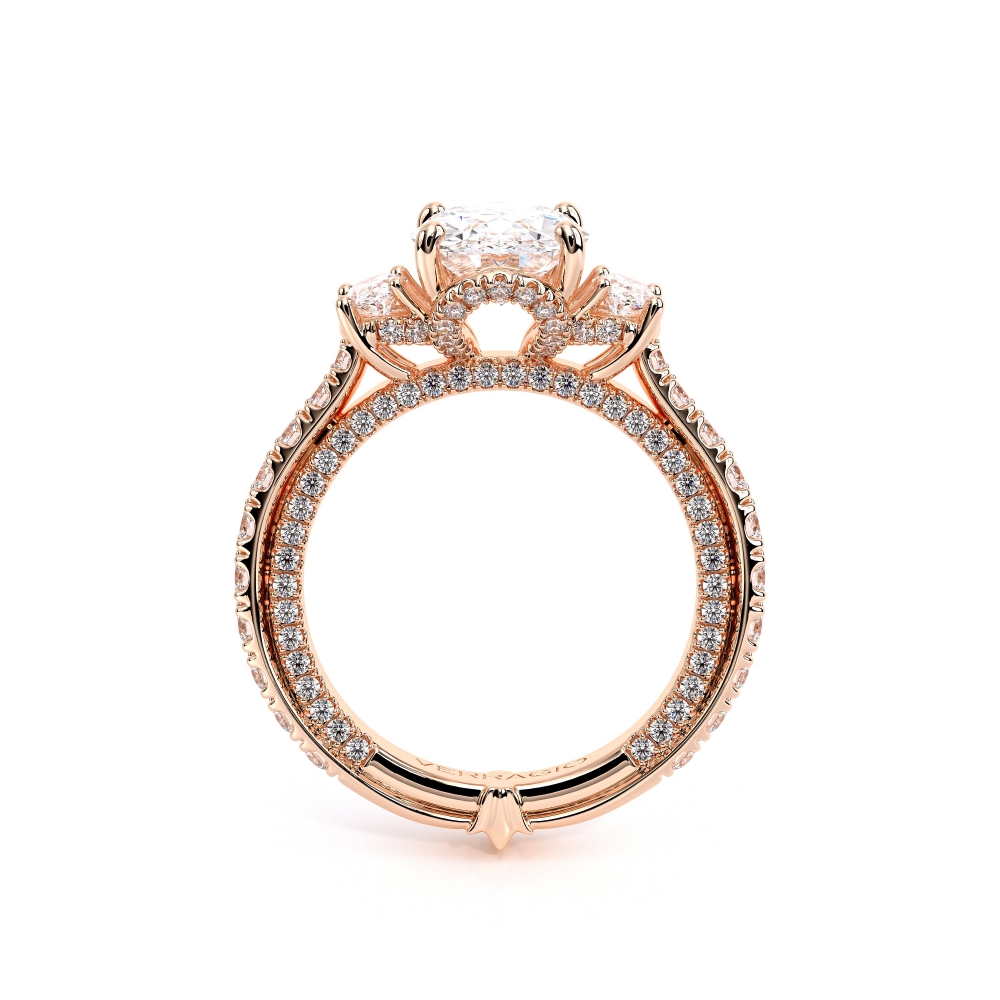 18K Rose Gold COUTURE-0479OV Ring