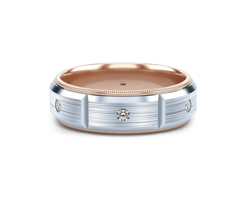 18K Rose Gold VWD-7912 Ring