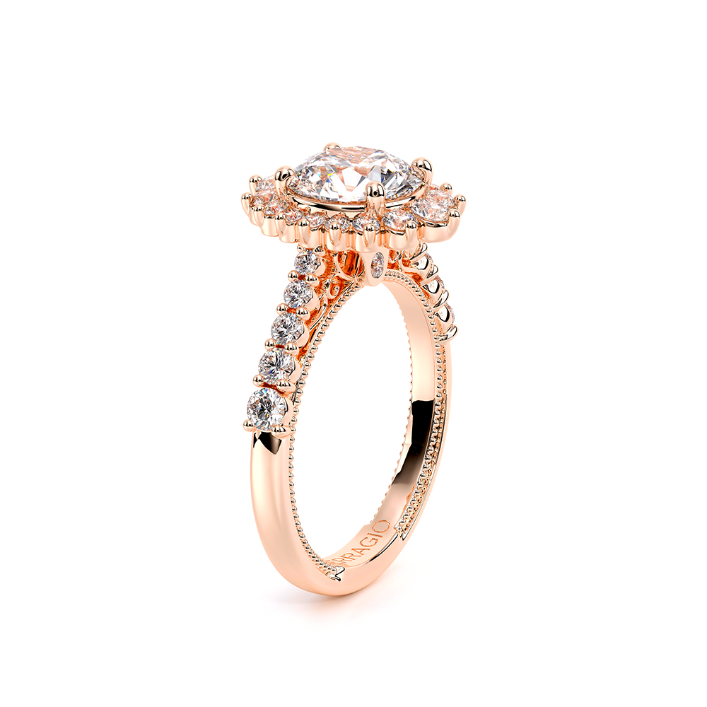 18K Rose Gold VENETIAN-5084R Ring
