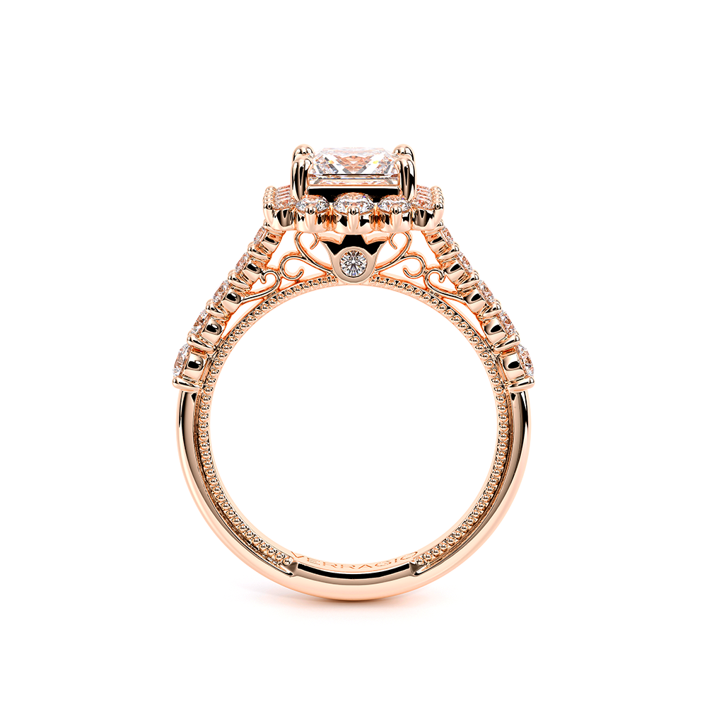18K Rose Gold VENETIAN-5084P Ring
