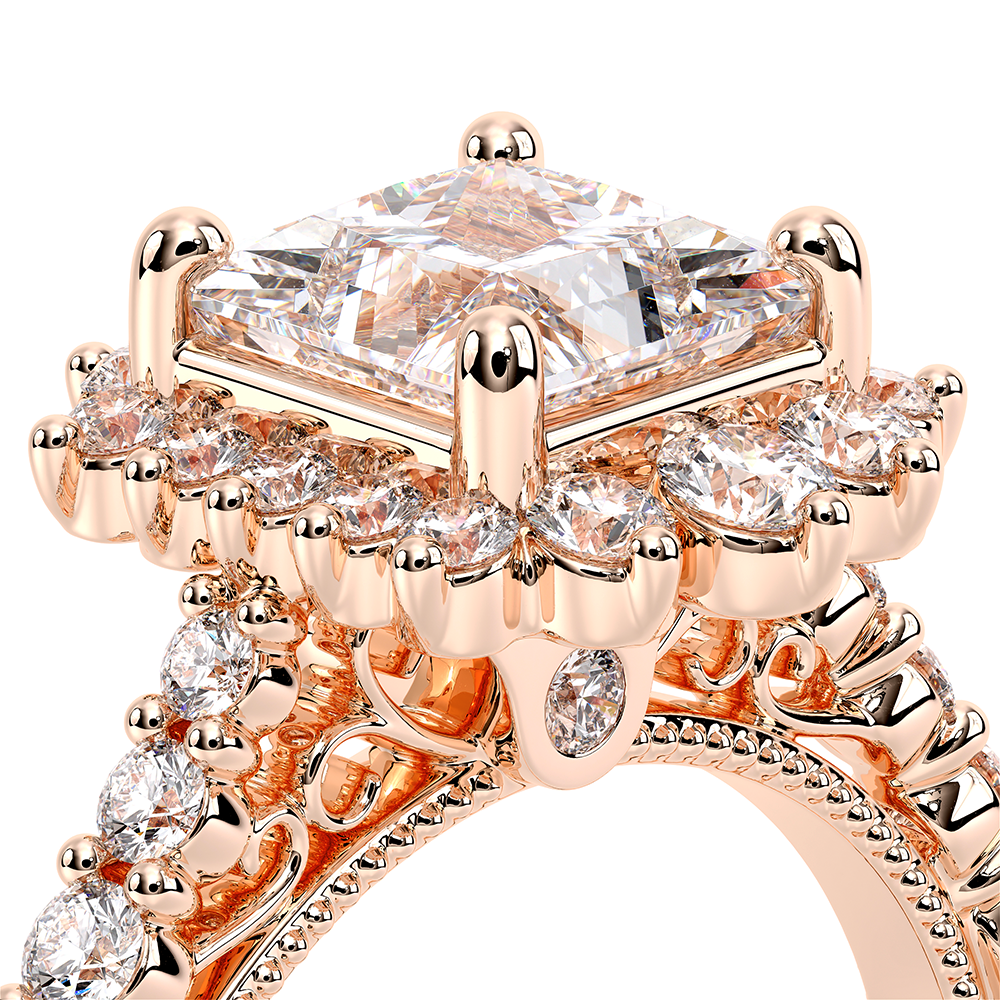 18K Rose Gold VENETIAN-5084P Ring