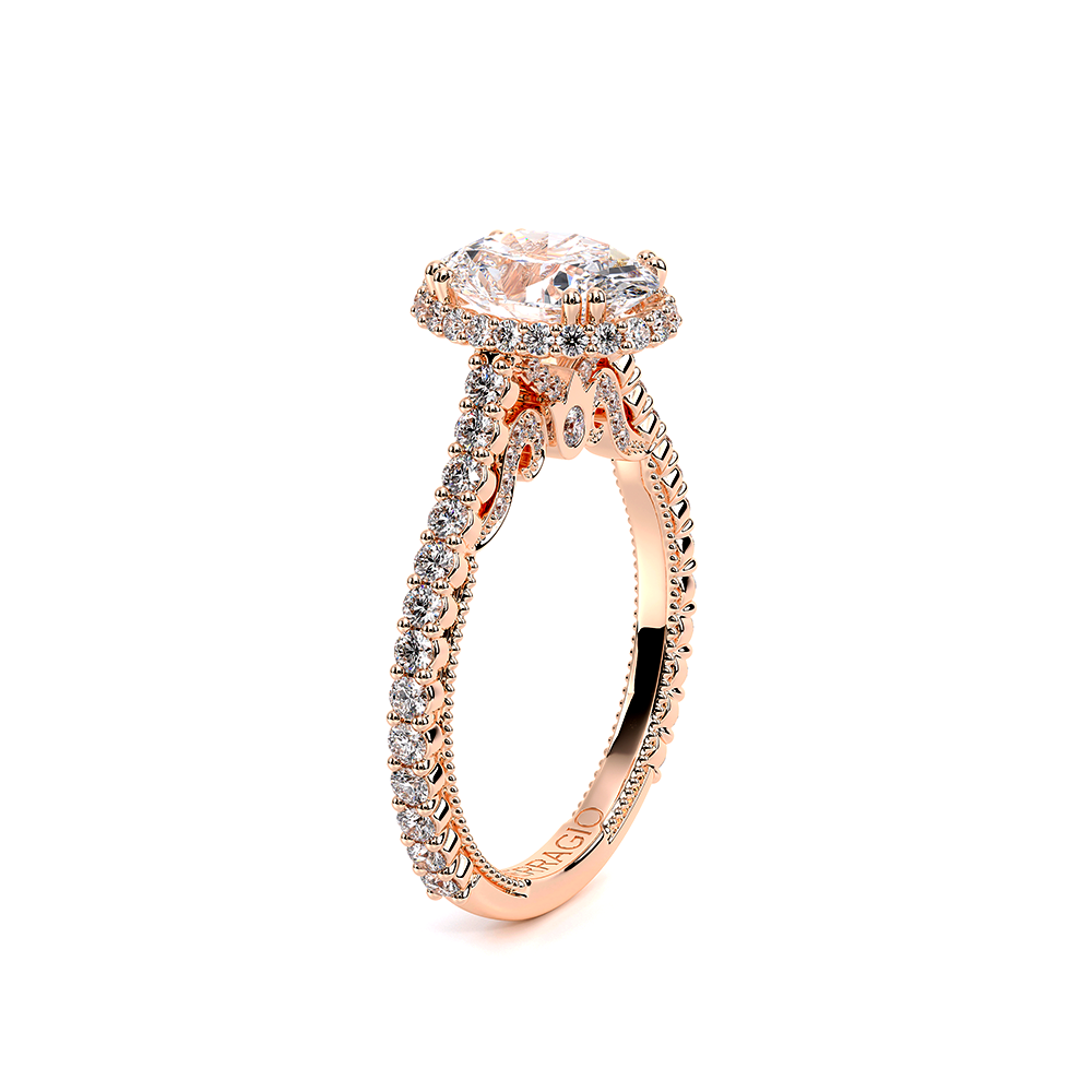 18K Rose Gold INSIGNIA-7109OV Ring