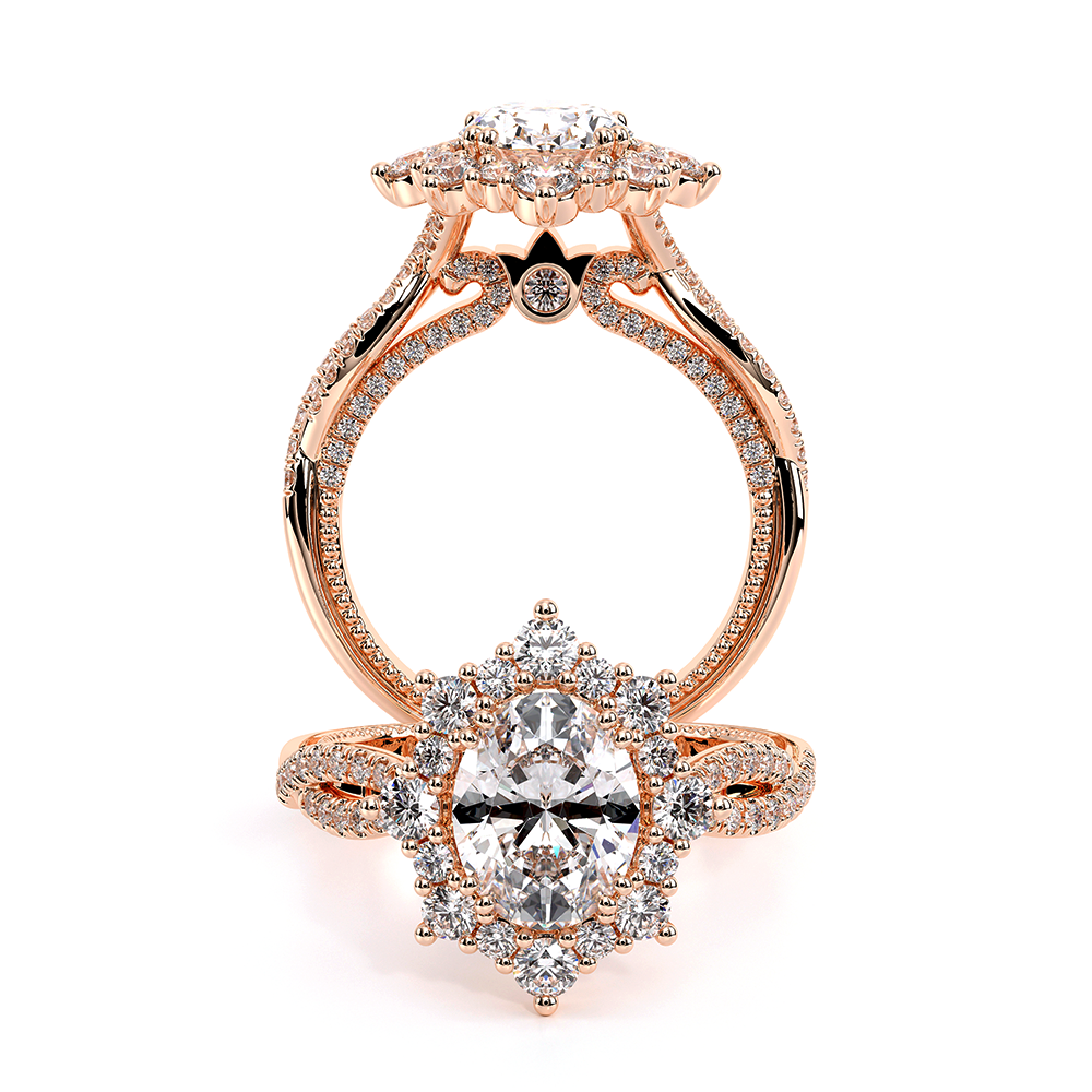 18K Rose Gold COUTURE-0481OV Ring