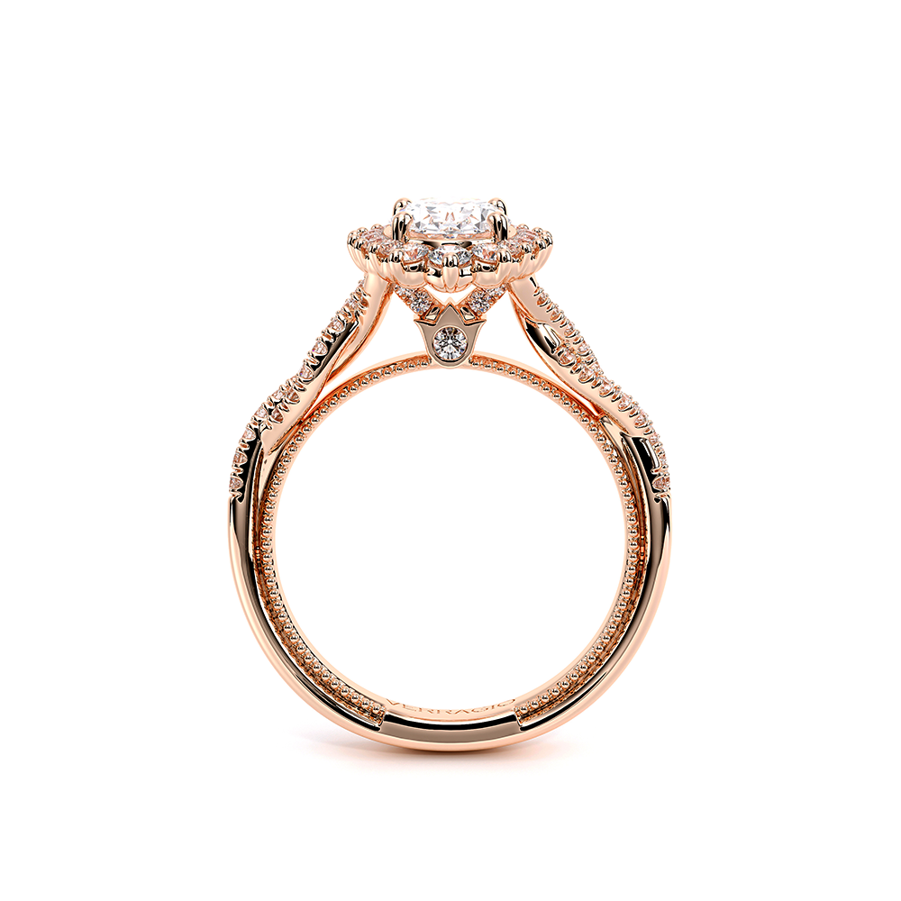 18K Rose Gold Renaissance-987OV Ring